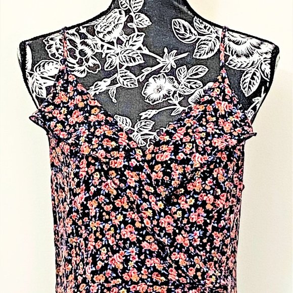 American Eagle NWOT Floral Summer Sun Dress - Picture 2 of 6